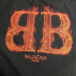 Men oversized Balenciaga T-shirt